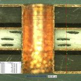 Schliffbild Rogers Bonding-Film an HF-Multilayer